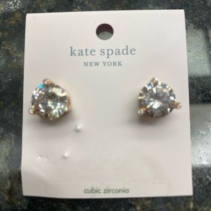 Kate Spade Rise and Shine Rose Patina Earrings